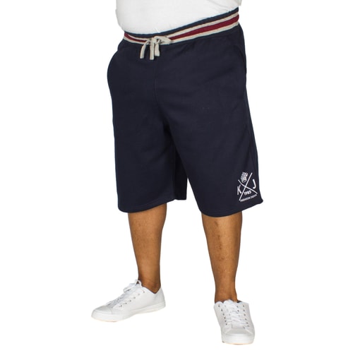KAM Crown Jogger Shorts Navy