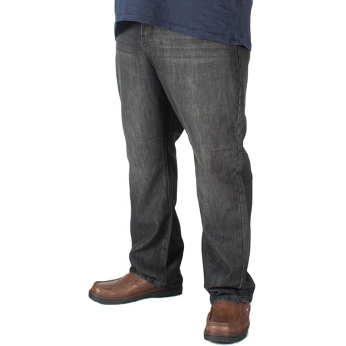 KAM Carter Belted Jeans Black