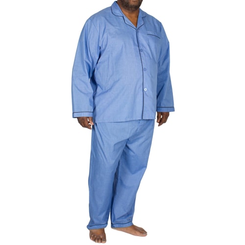 Espionage Traditional Pyjama Set Blue