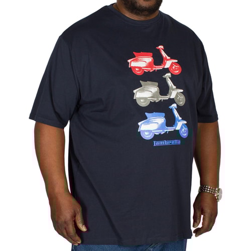Lambretta Scooter T-Shirt Navy