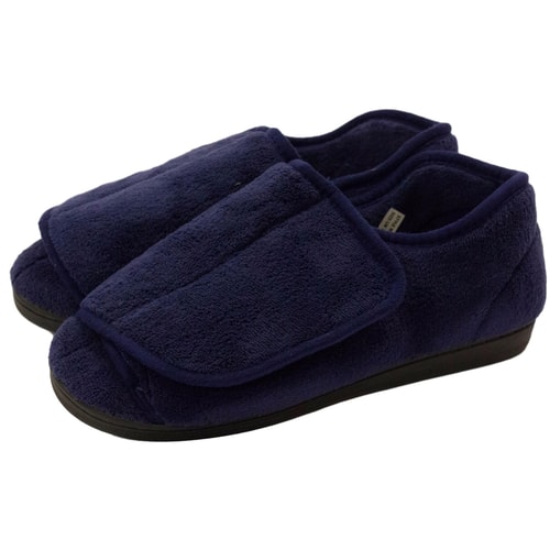 Dr Keller "Dr Velvit" Open Out Slipper Blue