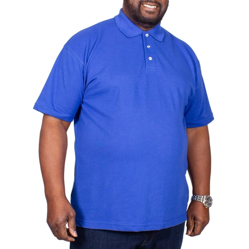 RTY Pique Polo Shirt Royal Blue