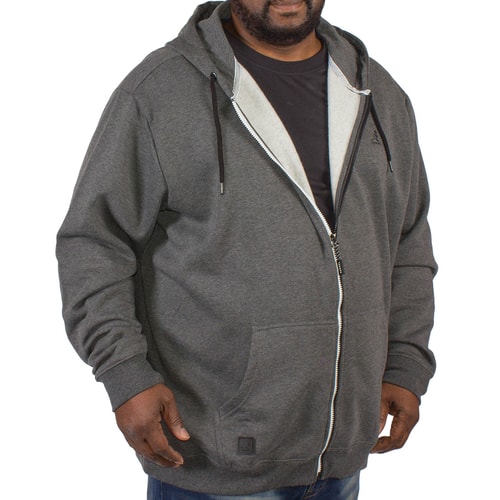 Kangol Bionic Hooded Sweatshirt  Charcoal Marl