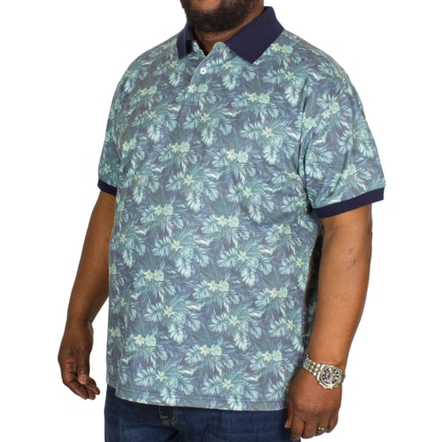 Replika Flower Polo Shirt Green