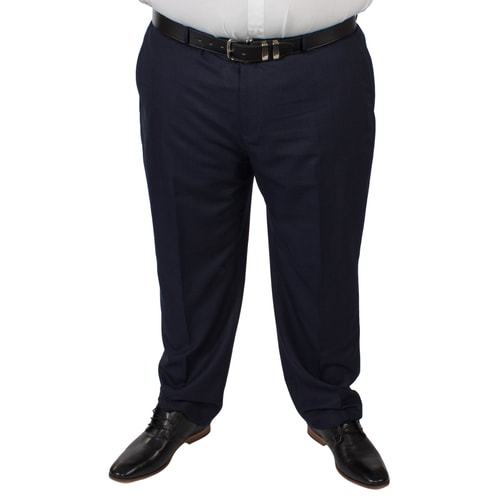 McCarthy Dante Check Trousers Navy