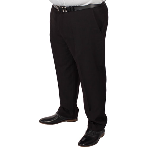 McCarthy Alberto Easy Fit Black Trousers