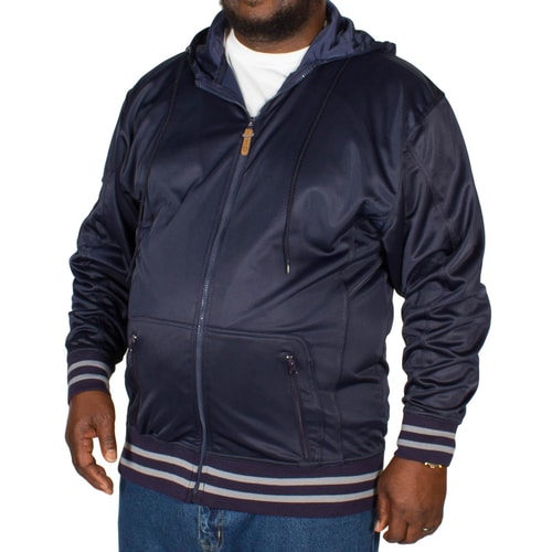 KAM Tricot Full Zip Hoody Navy