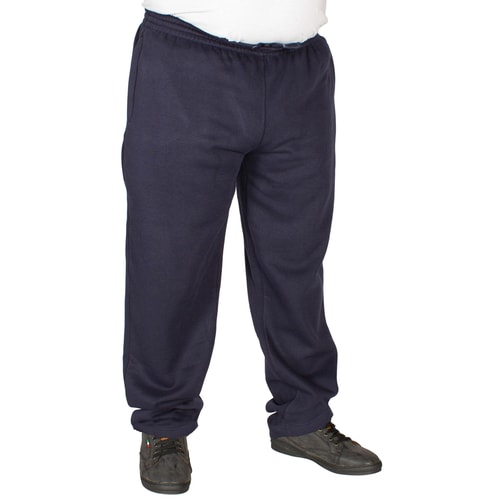 Duke Navy Open Hem Joggers