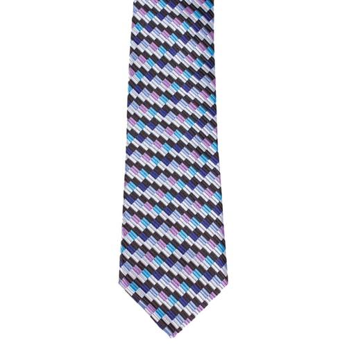 Knightsbridge Extra Long Blocks Tie Multi