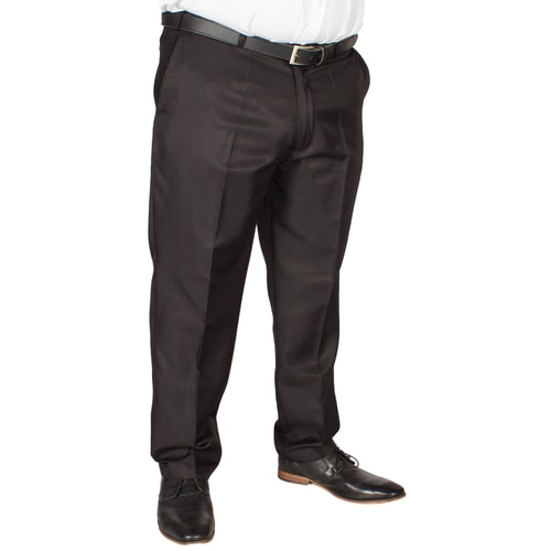 Carabou Poly Twill Classic Trousers Black
