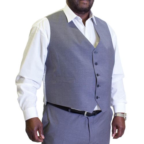 Hugo James Hazan Waistcoat Mid Grey