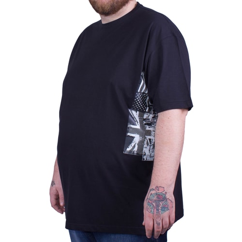 Metaphor London/NYC Print T-Shirt Black