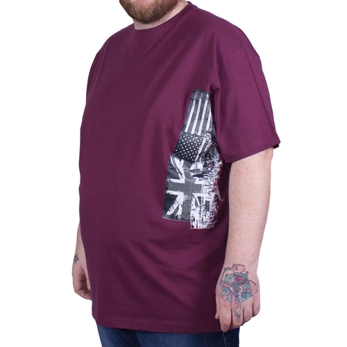 Metaphor London/NYC Print T-Shirt Wine