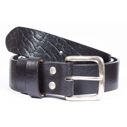 Logan Leather Heavy Duty Belt Black