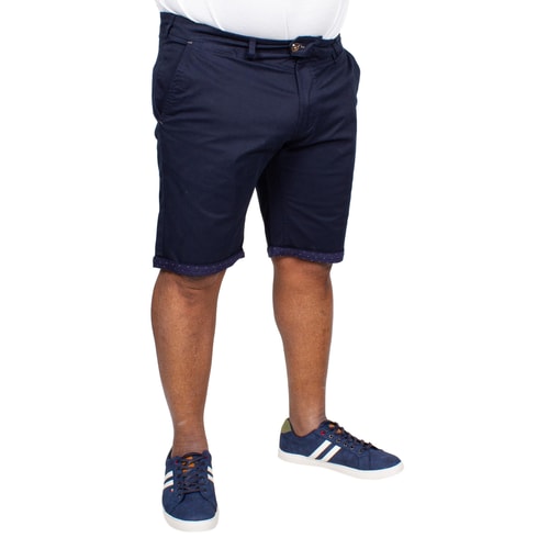 D555 Lopez Stretch Chino Shorts Navy