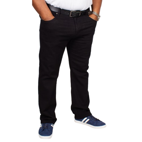 Bigdude Stretch Jeans Black Tall