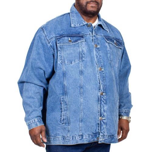 KAM Western Denim Jacket Stonewash