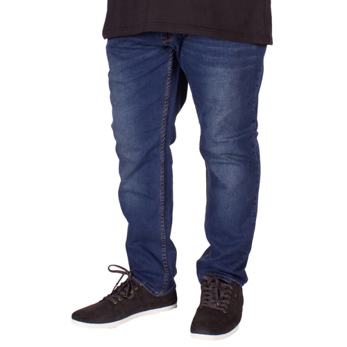 D555 Guy Stretch Tapered Blue Jeans