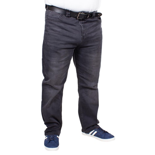 KAM Rafael Stretch Jeans Charcoal