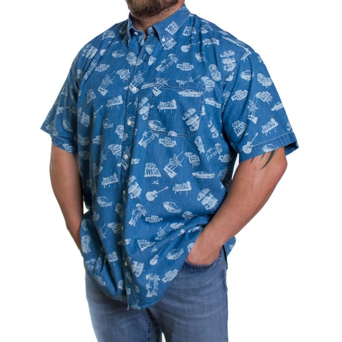 Espionage Denim Chambray Shirt