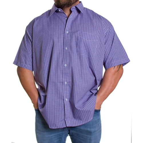 Metaphor Red and Blue Check Shirt