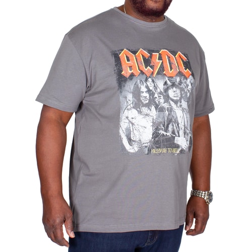 Replika Jeans AC/DC T-Shirt Charcoal