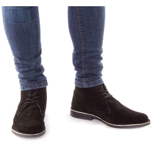 Lambretta Carnaby Desert Boot Black