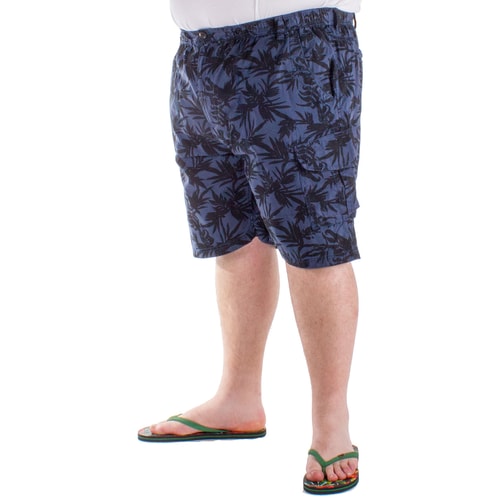 Espionage Palm Print Cargo Shorts