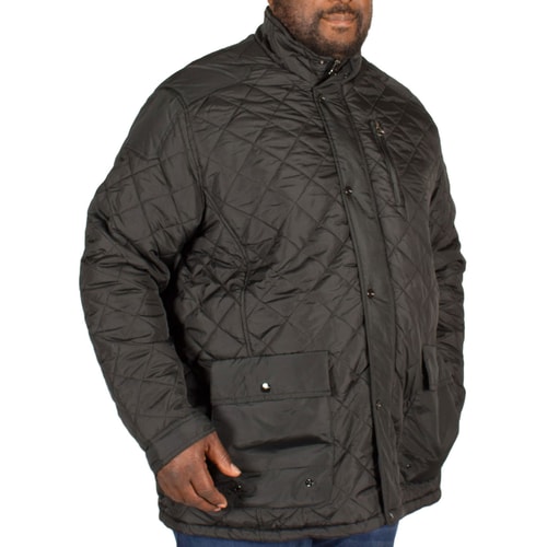 D555 Pollard Quilted Jacket Black