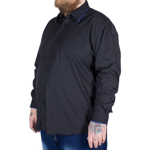 Cotton Valley Long Sleeve Shirt Black