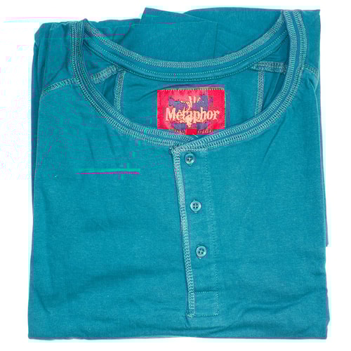 Metaphor Plain Grandad T-Shirt