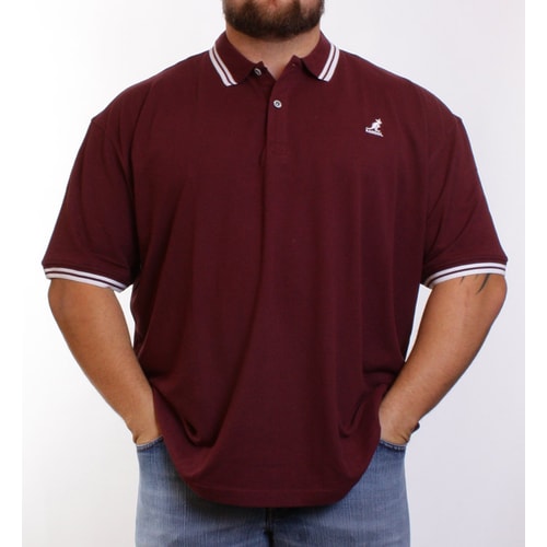 Kangol Burgundy Joshua Polo Shirt