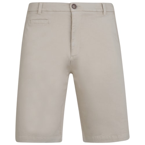 KAM Stretch Chino Shorts Stone