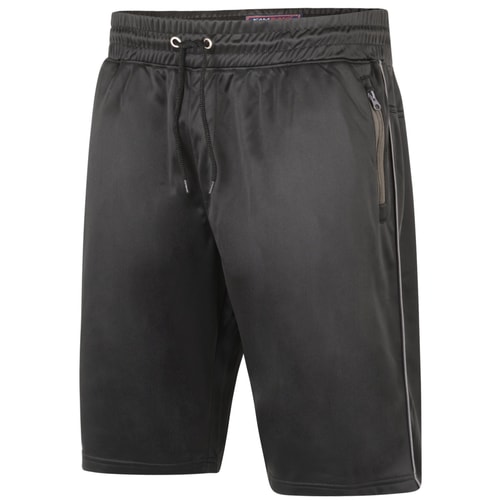 KAM Tricot Fabric Sport Shorts Black