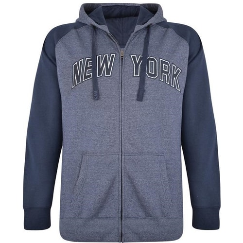 KAM New York Marl Hoody Navy
