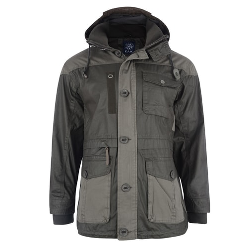 Kam Barber Olive Coat