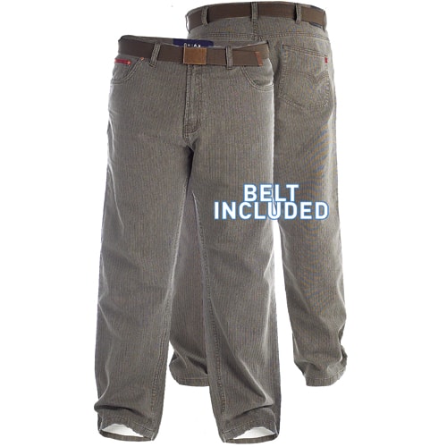 Duke Tall Brown Corduroy Jeans