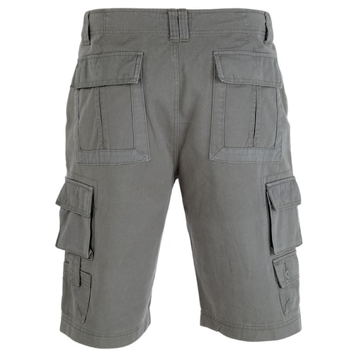 Duke London Khaki Grey Cargo Shorts