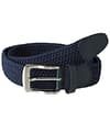 Dani Stretch Braided Belt Navy