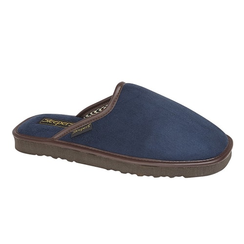 Sleepers Stephen Mule Slippers Navy