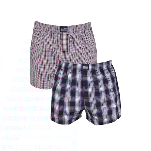 Jockey 2 Pack Boxer Shorts - Stonewash