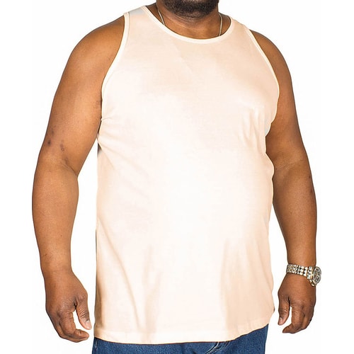 Bigdude Plain Vest Pale Pink