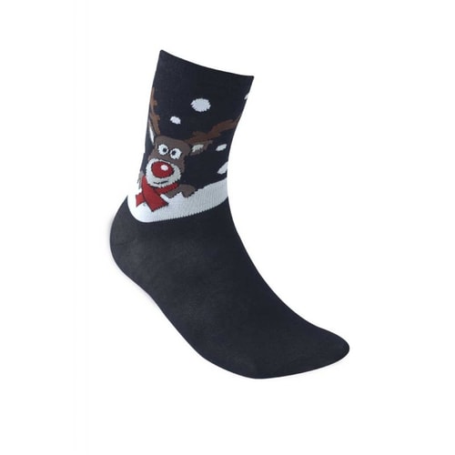D555 Carols Christmas Socks - Reindeer