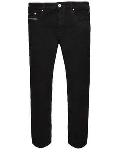 Bigdude Stretch Pocket Detail Jeans Black