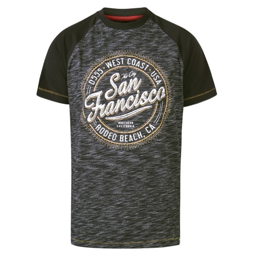 D555 Sunderland San Francisco T-Shirt Black Reno