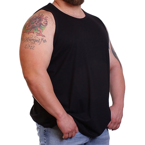 Espionage Black Sports Singlet