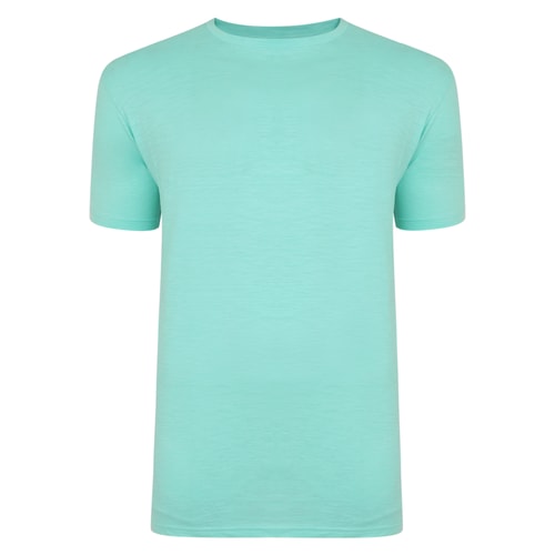 Bigdude Vintage Marl Slub T-Shirt Green