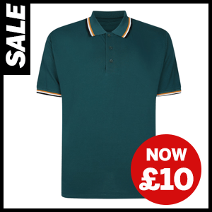 Polo With Contrast Tipping now £10