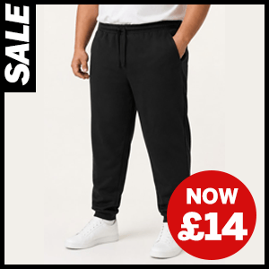 Heavy Weight Joggers now £14