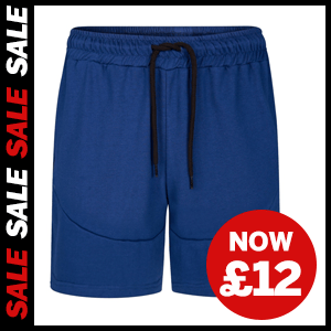 Blue Short with zips now £12